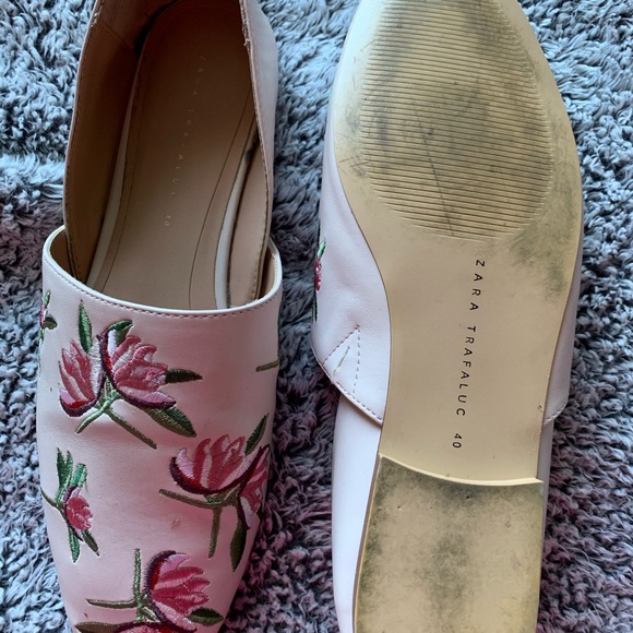 ZARA TRAFALUC flat loafers size 40 EUR / 9 US - Picture 3 of 7